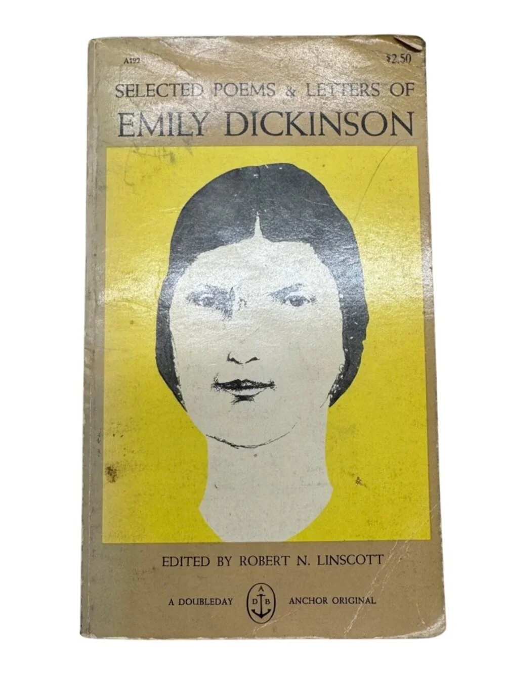 Selected Poems & Letters Of Emily Dickinson Vintage Poetry Book Anchor Original